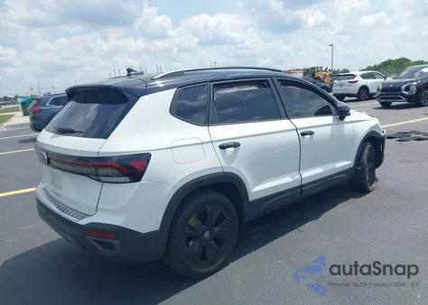 2025 Volkswagen Taos 1.5T Se Black from USA, damaged, VIN 3VV3C7B26SM004695